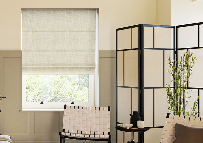 Samos, Beach Sands - Twist&Fit Roman Blind - Image 3